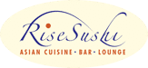 Rise Sushi, Japanese, Thai and Chinese Restaurant Logo